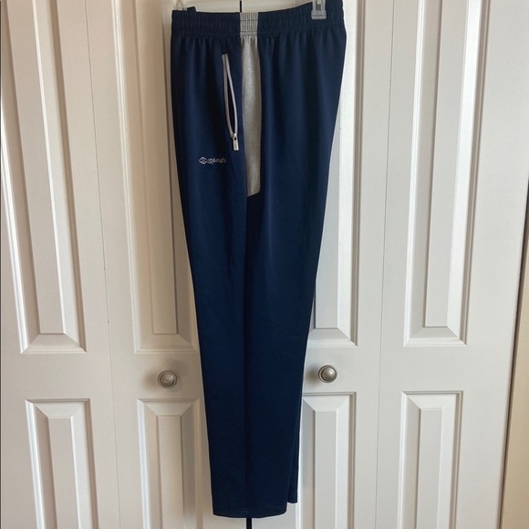 TBMPOY Men's Athletic 2 Piece Tracksuit in Navy and Gray - Picture 5 of 11